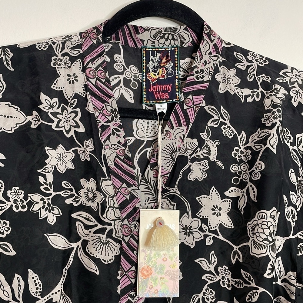 Johnny Was | Women’s Edina Fringe Blouse Size Small NWT - Picture 5 of 8